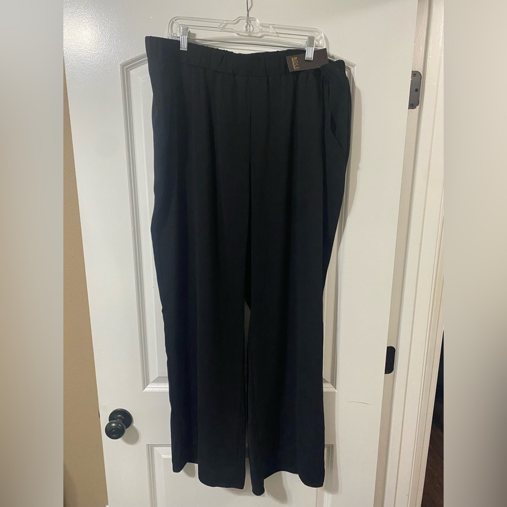 Bold elements black pant